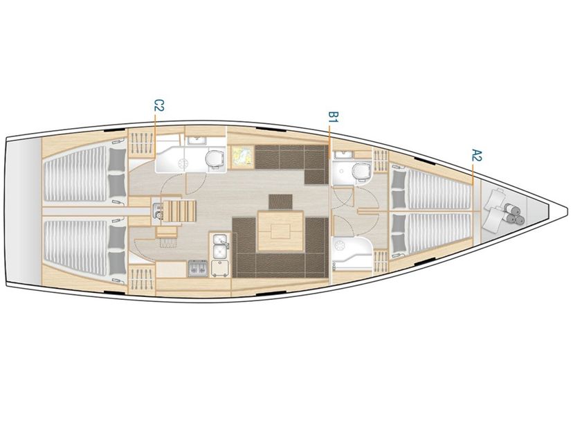 Hanse Yachts 45 Sea Ruby