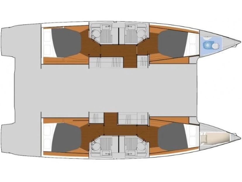 Fountaine Pajot 42 Gabian