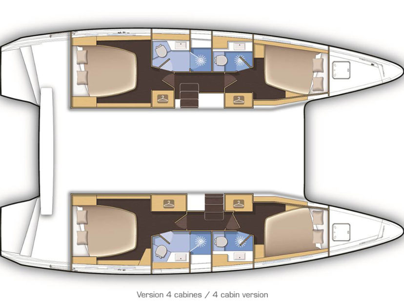 Lagoon 42 POSEIDON 2021 (air condition, generator)