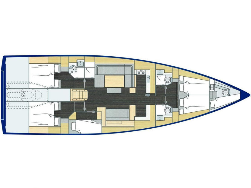 Bavaria Yachtbau 57 Mina
