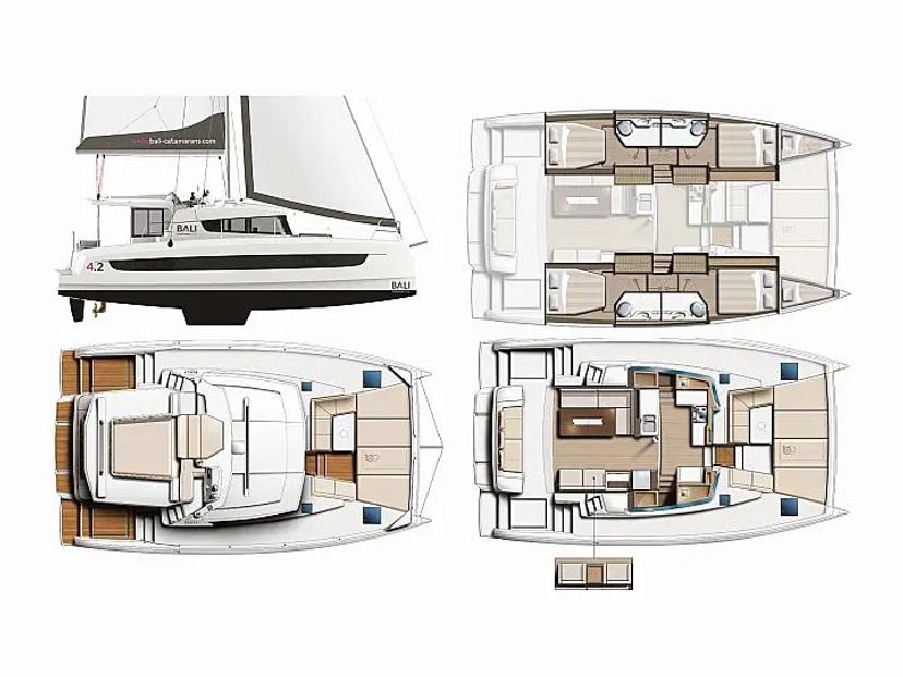 Bali Catamarans 4.2 Infinity
