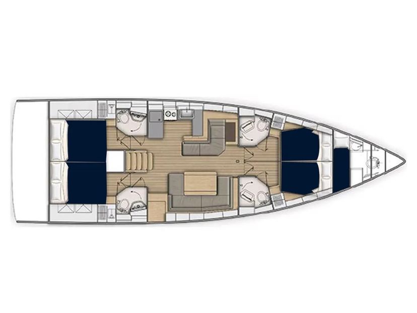 Jeanneau 52 Moorings 52.4 Exclusive