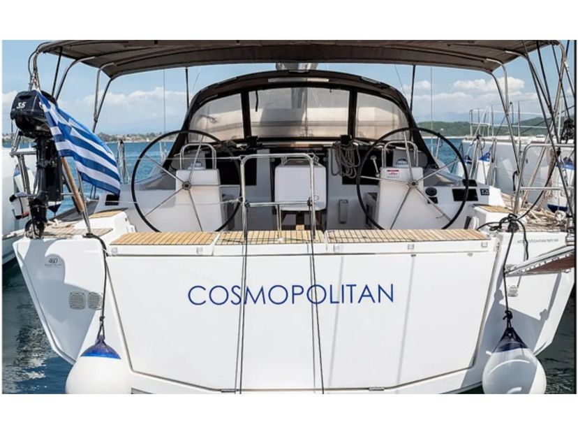 Dufour Yachts GRAND Cosmopolitan - ( The boat is located in the Port of Sivota, Lefkada )  