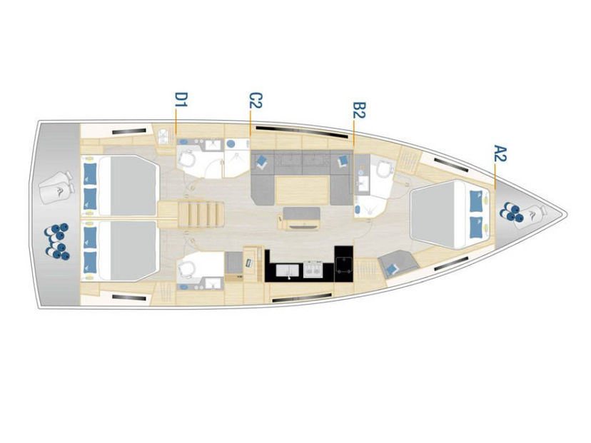 Hanse Yachts 46 Felice