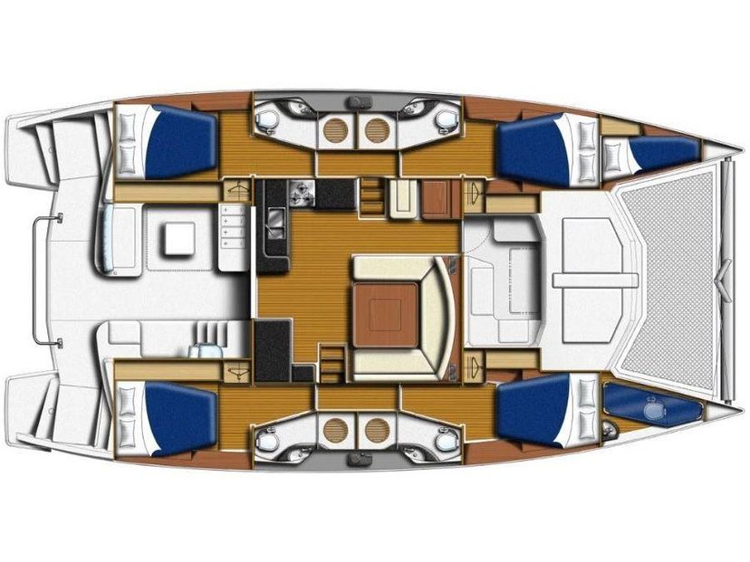 Leopard Catamarans 48 Clicquot