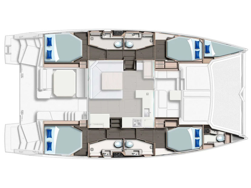 Leopard Catamarans 45 Sunsail 454 Classic