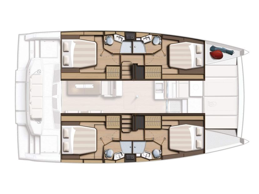 Bali Catamarans 4.4 Silver Waters