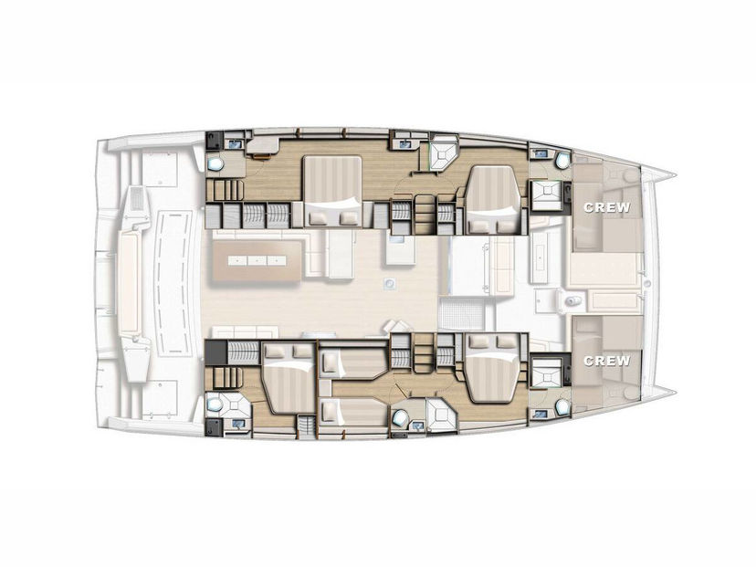 Bali Catamarans 5.4 OCEAN LOUNGE