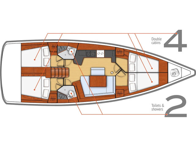 Beneteau 45 Slide