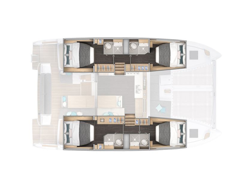 Lagoon 43 WHITE PEARL