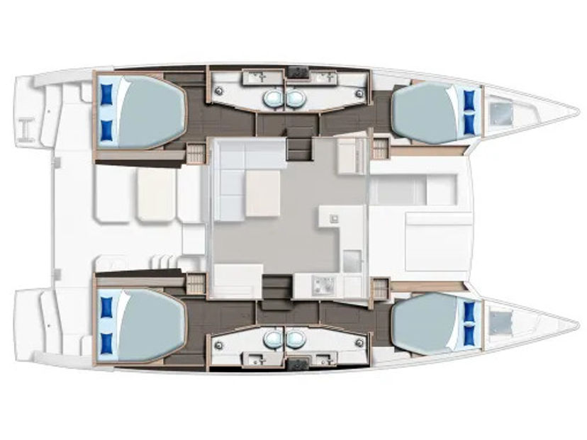 Leopard Catamarans 42 Moorings 4200/4 Exclusive