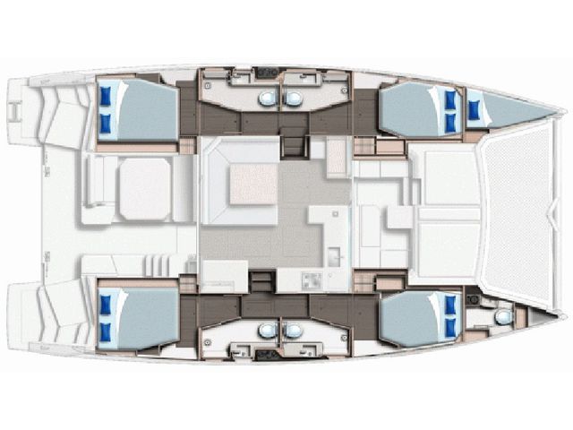 Leopard Catamarans 45 Moorings 4500L/10 Exclusive