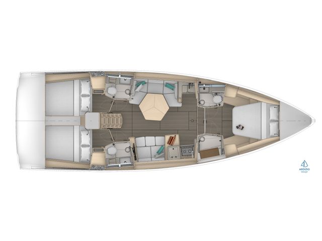 Dufour Yachts 44 Sunsail 44.3 Premium