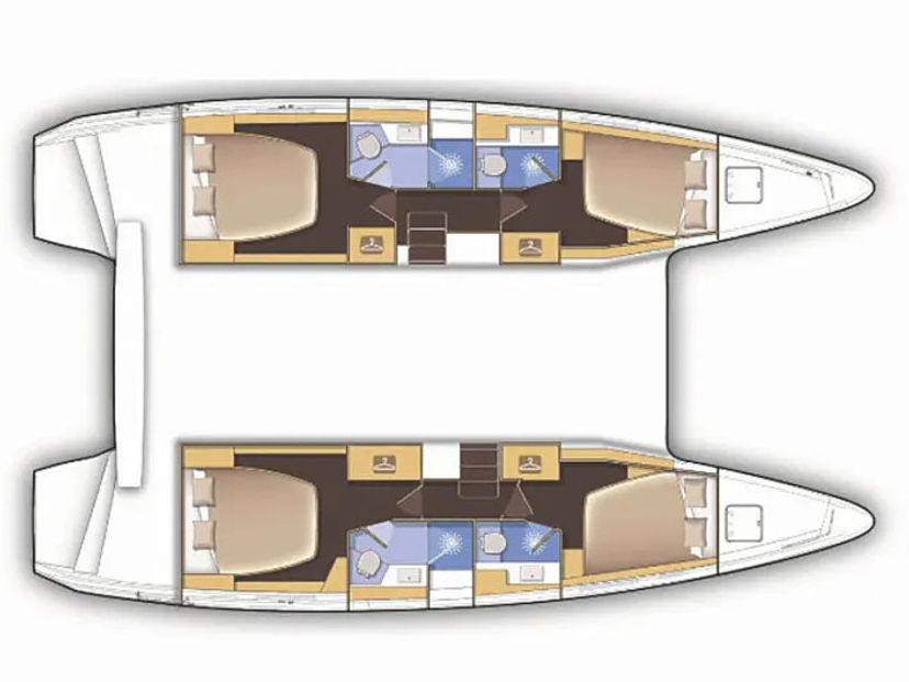 Lagoon 42 ALBERTINA  2025 refit - A/C  , Generator , Solar , Electric winch, remote control gangway