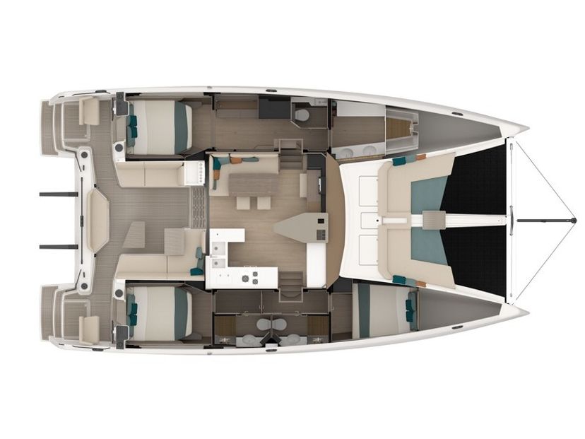 Catamarans Nautitech 48 Luna