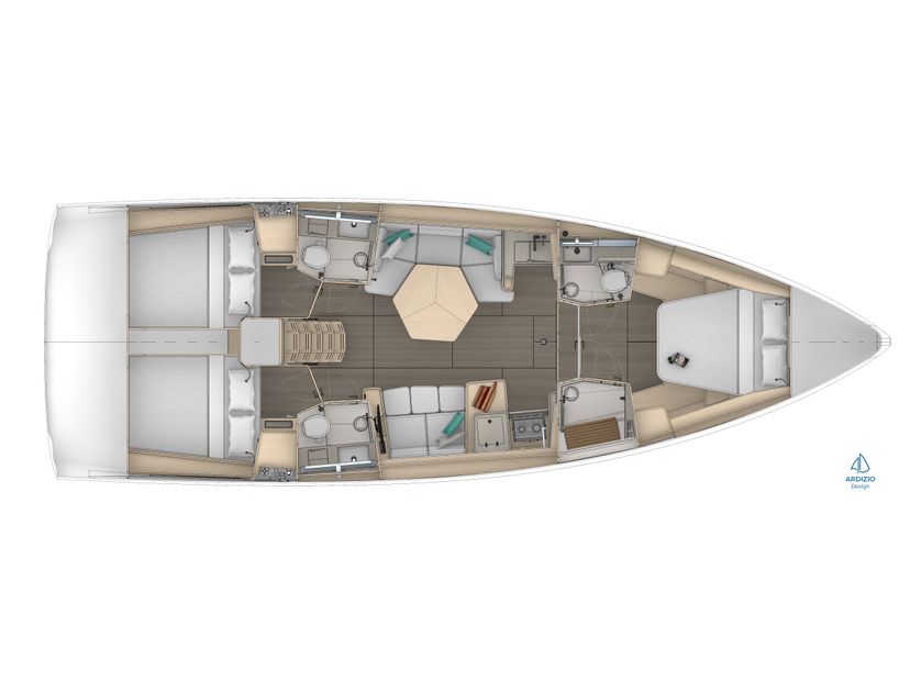 Dufour Yachts 44 Sunsail 44.3 Premium Plus
