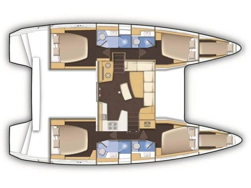 Lagoon 42 Blue Ripple I