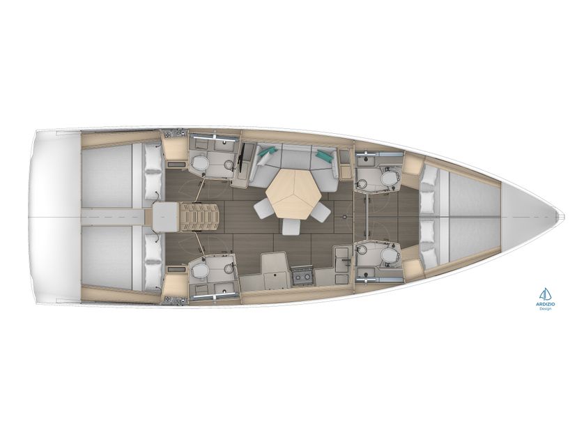 Dufour Yachts 44 Sunsail 44.4 Premium Plus