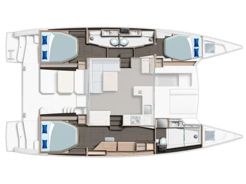 Leopard Catamarans 42 Moorings 4200/3 Exclusive Plus