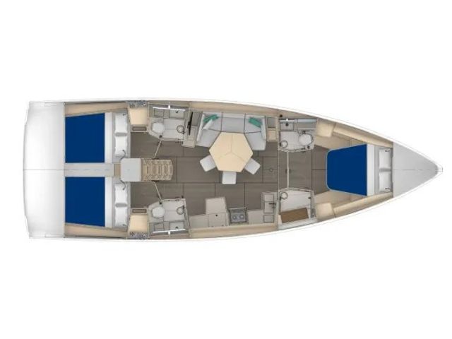 Dufour Yachts 44 Moorings 44.3 Exclusive Plus