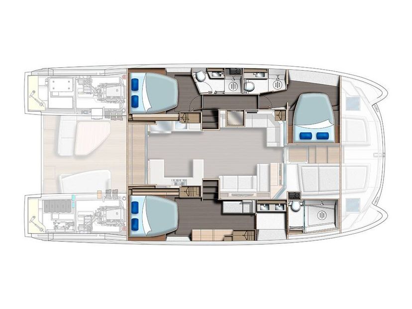 Leopard Catamarans 53 PC Good Vibes