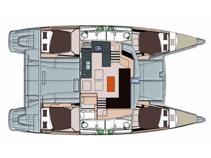 Fountaine Pajot 44 Agios Paisios