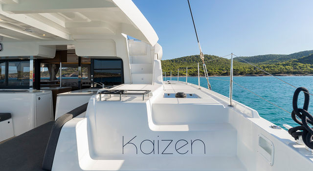 Lagoon 46 Kaizen - Green Wave