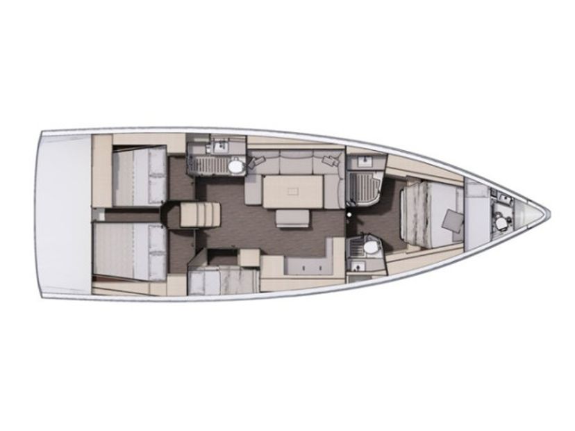 Dufour Yachts 47 Chuck
