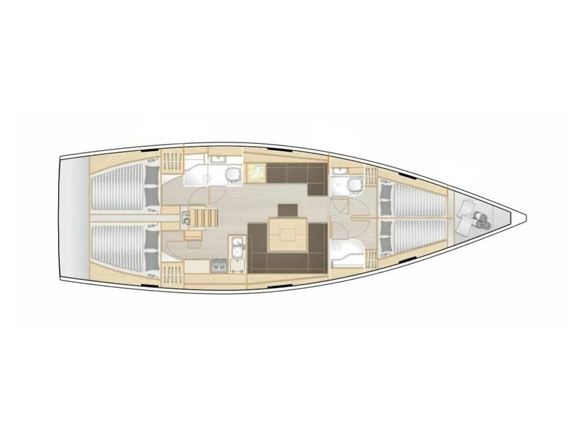 Hanse Yachts 45 Kiveli