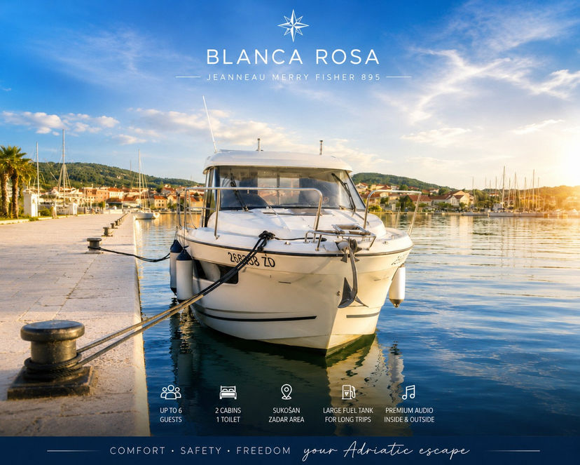 Jeanneau MERRY FISHER 895 BLANCA ROSA