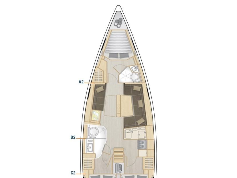 Hanse Yachts 41 VRONTIS |Inverter|