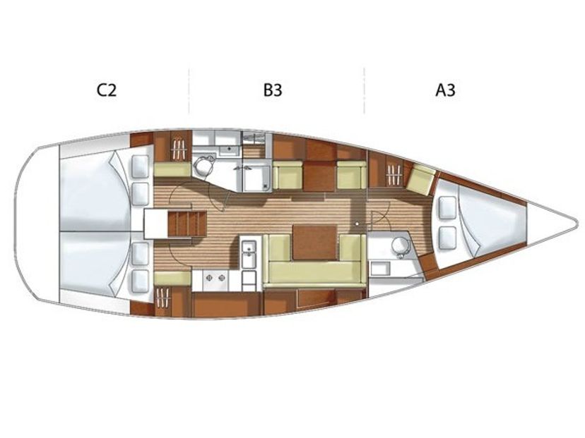 Hanse Yachts 40 Flyer of Lorne