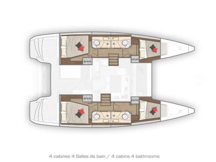 Lagoon 40 BYE BYE 2020 (air condition, generator)