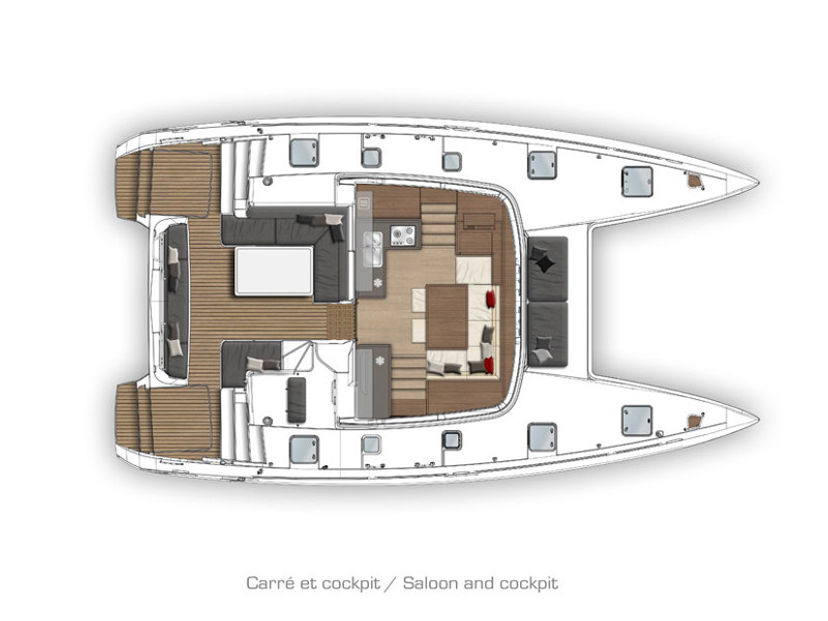 Lagoon 40 BYE BYE 2020 (air condition, generator)