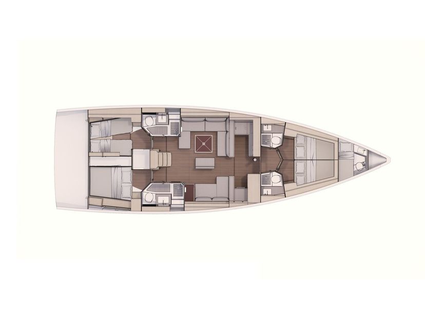 Dufour Yachts 53 Ionian Blue