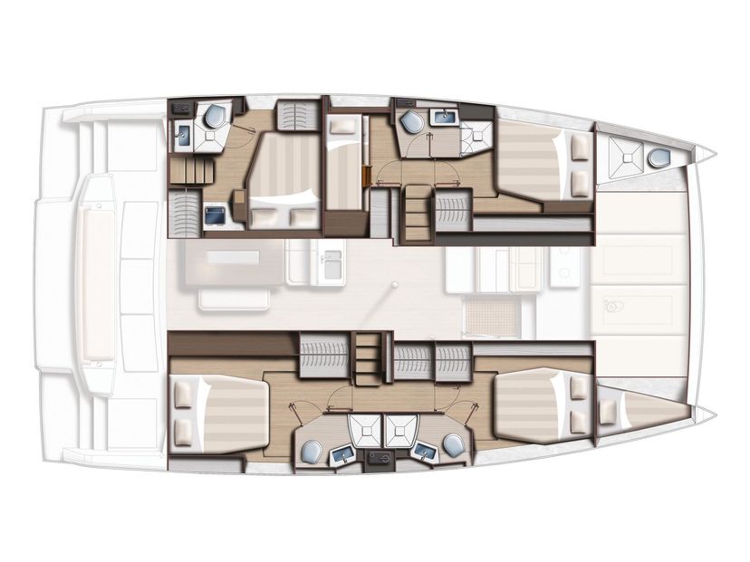Bali Catamarans 4.6 Monia - A/C, Generator, Water maker