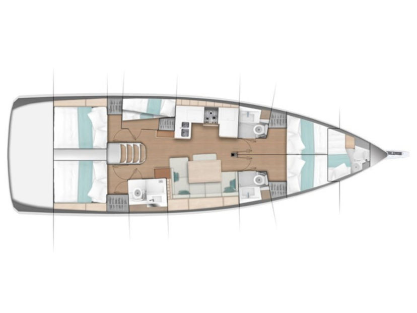 Jeanneau 49 Chaos - Standard line