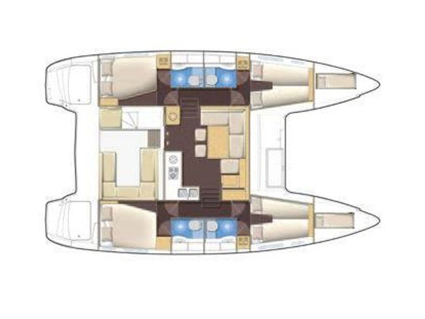 Lagoon 40 Myrto