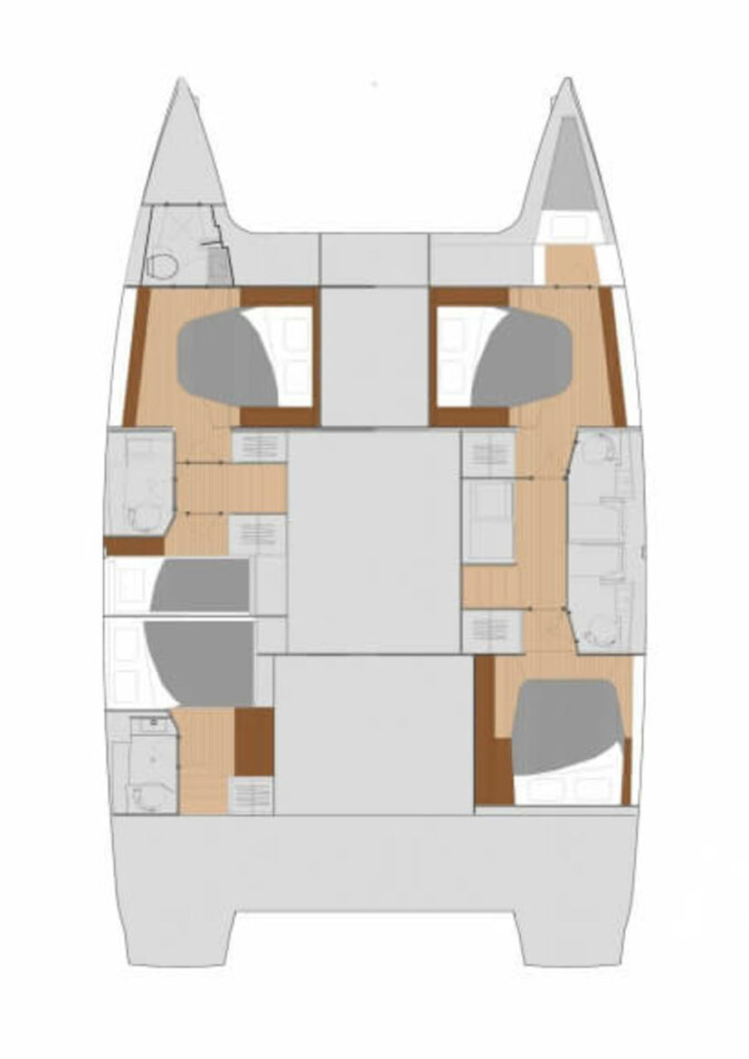 Fountaine Pajot 47 Three Sheets