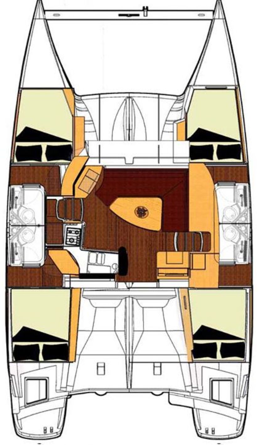 Fountaine Pajot 41 DASHA WAY