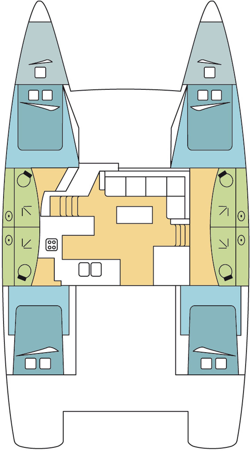 Fountaine Pajot 45 STARGAZER 