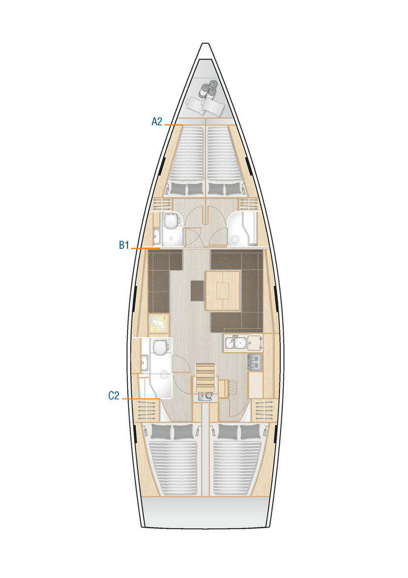 Hanse Yachts 45 Sarisu