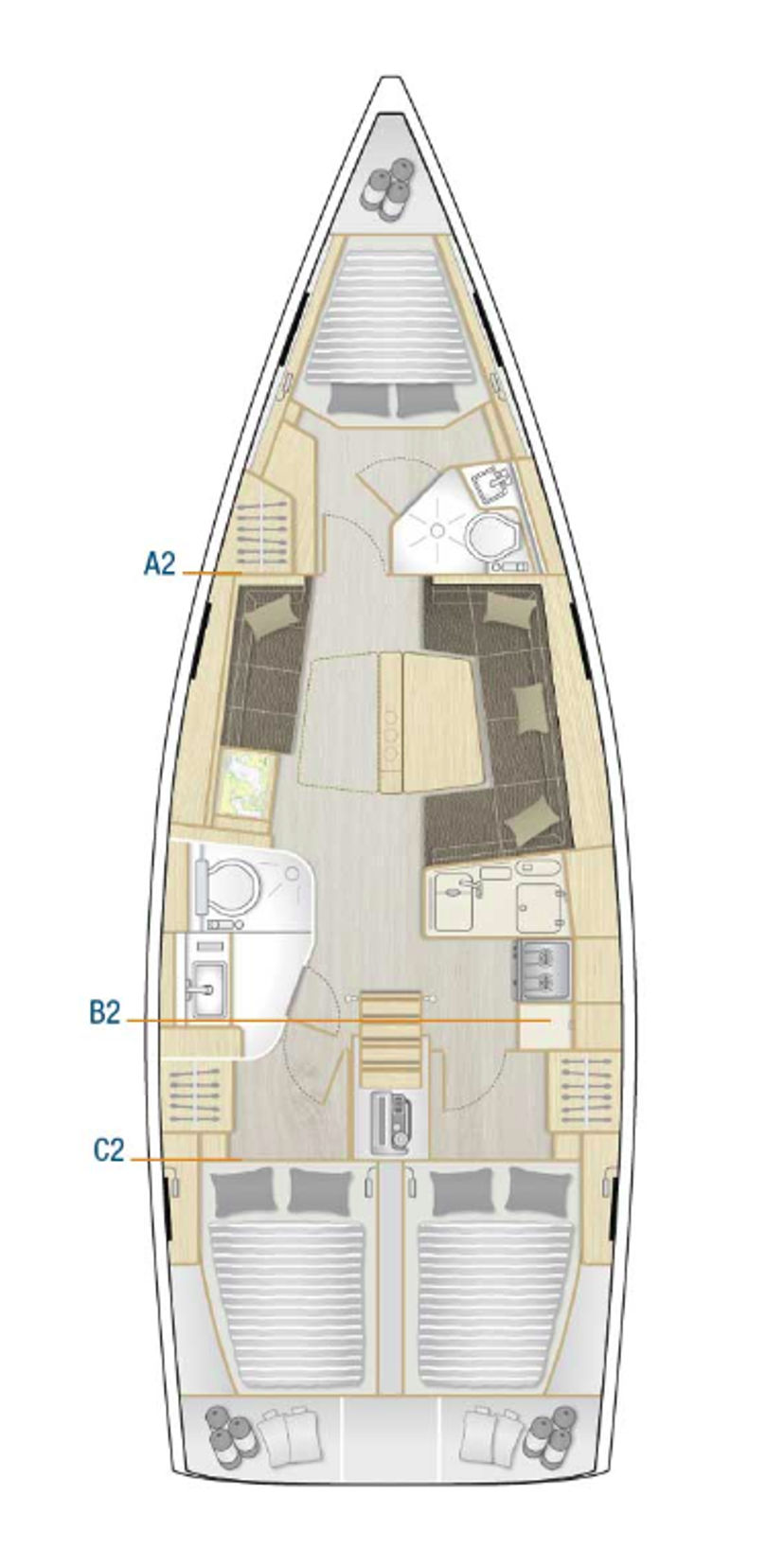 Hanse Yachts 41 Pollux