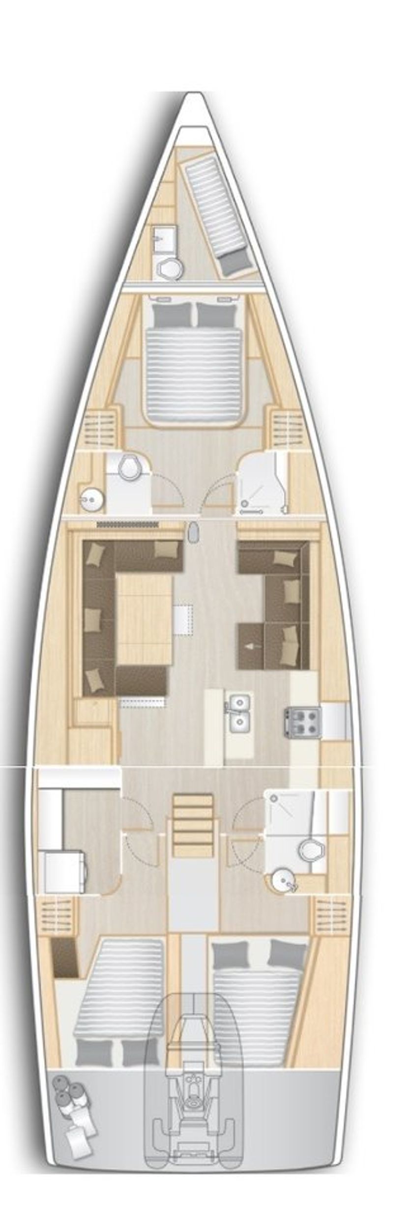 Hanse Yachts 588 Amadea