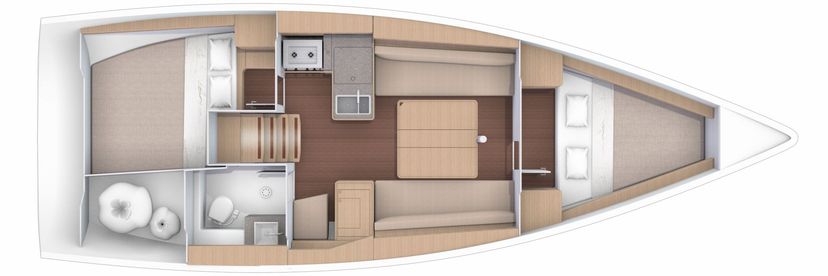 Dufour Yachts 36 Joy Planet