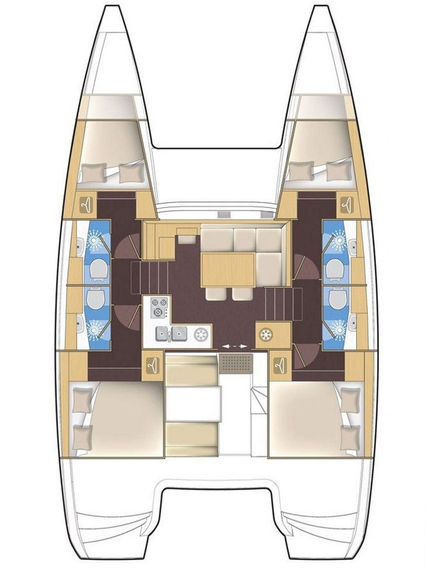 Lagoon 39 Deep Blue