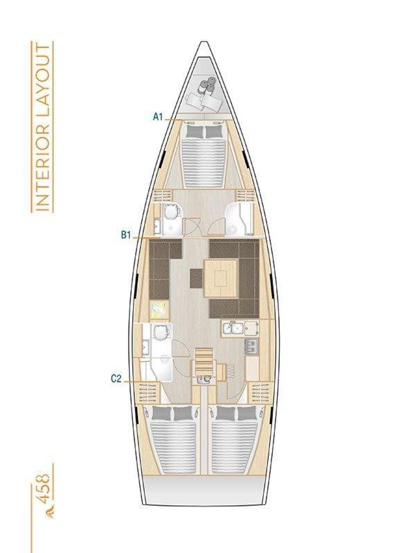 Hanse Yachts 45 Podatok Too