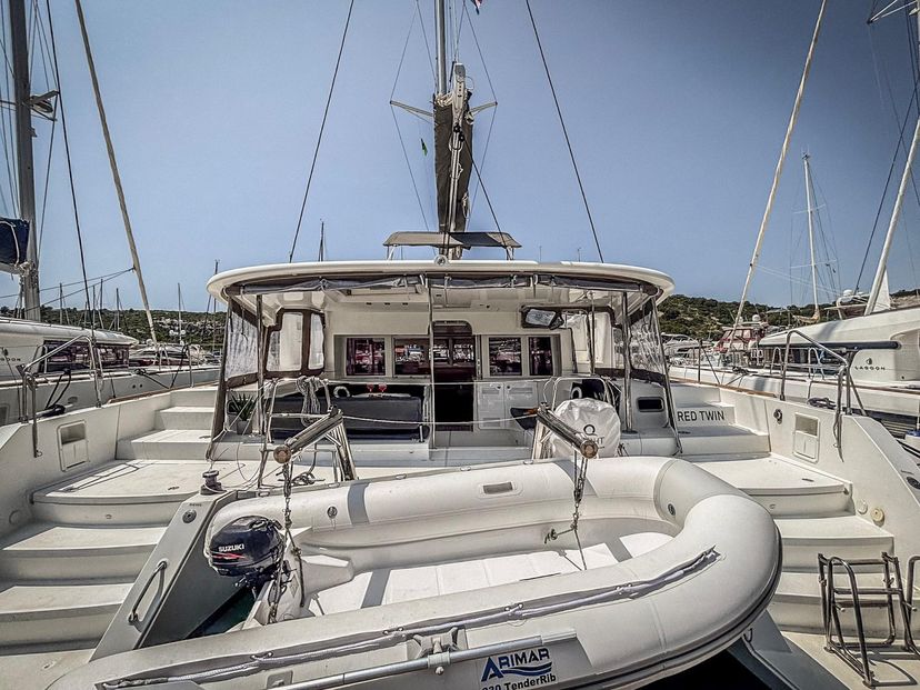 Lagoon 45 Red Twin