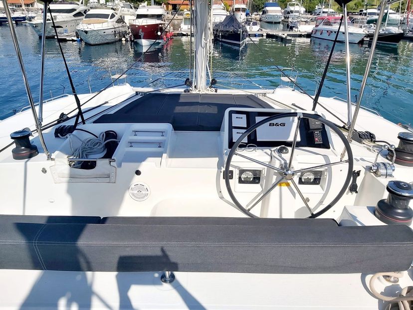 Lagoon 45 Red Twin