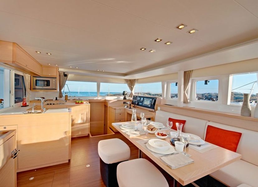 Lagoon 45 Red Twin